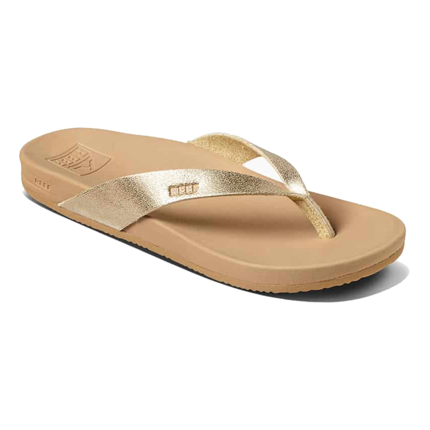 Reef Cushion Court Flip-Flop Damen - Braun, Silber 4 Reef Cushion Court Flip-Flop Damen - Braun, Silber – Bild 2