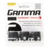 GAMMA Supreme Perforated 3er Pack - Schwarz -Sportarten Tennis 0003000000 000 1