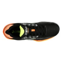 JOMA Point Sandplatzschuh Herren - Schwarz, Orange -Sportarten Tennis 00122000 0 4