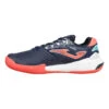 JOMA Point Sandplatzschuh Herren - Dunkelblau, Rot -Sportarten Tennis 00123000 0 3
