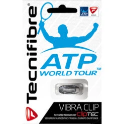 TECNIFIBRE Vibra Clip Dämpfer 1er Pack - Transparent