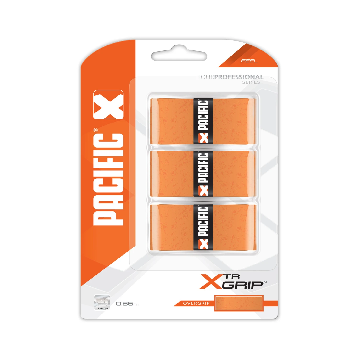 PACIFIC XTR Grip 3er Pack - Orange 3 PACIFIC XTR Grip 3er Pack - Orange