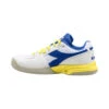 Diadora Challenge 3 Carpet Teppichschuh Kinder - Weiß, Blau -Sportarten Tennis 00197000 0 3