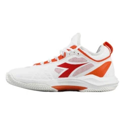 Diadora Speed Blushield Fly 3+ Sandplatzschuh Damen - Weiß, Orange -Sportarten Tennis 00244000 0 3