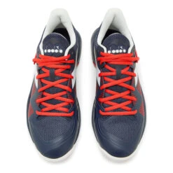 Diadora B.Icon 2 Allcourtschuh Herren - Dunkelblau, Rot -Sportarten Tennis 00300000 0 4