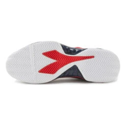 Diadora B.Icon 2 Sandplatzschuh Herren - Dunkelblau, Rot -Sportarten Tennis 00302000 0 5