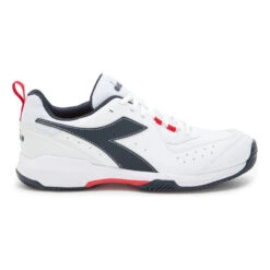 Diadora S. Challenge 5 SL Sandplatzschuh Herren - Weiß, Dunkelblau -Sportarten Tennis 00306000 0 1