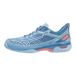 Mizuno Wave Exceed Tour 5 Sandplatzschuh Damen - Blau, Rot 10 Mizuno Wave Exceed Tour 5 Sandplatzschuh Damen - Blau, Rot -Sportarten Tennis 00705000 0 3