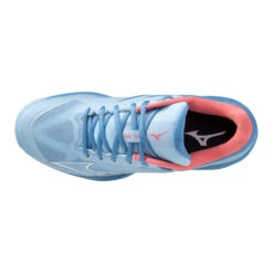 Mizuno Wave Exceed Light Sandplatzschuh Damen - Blau, Koralle 9 Mizuno Wave Exceed Light Sandplatzschuh Damen - Blau, Koralle -Sportarten Tennis 00708000 0 4