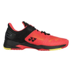 YONEX Power Cushion Sonicage 2 Sandplatzschuh Herren - Orange, Schwarz -Sportarten Tennis 01355000 0 1