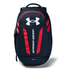 Under Armour Hustle 5.0 Rucksack - Blau, Rot -Sportarten Tennis 0139900000 000