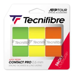 TECNIFIBRE Contact Pro Farbmix 3er Pack - Mehrfarbig
