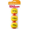 Wilson Starter Balls (Stage 2) 3er Beutel -Sportarten Tennis 0151400000 000
