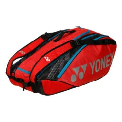 YONEX Pro Racquet Bag Schlägertasche 9er - Rot, Schwarz -Sportarten Tennis 0152200000 000 1