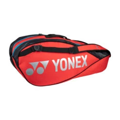 YONEX Pro Racquet Bag Schlägertasche 6er - Rot, Schwarz -Sportarten Tennis 0152600000 0 4