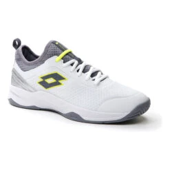 Lotto MIRAGE 500 II ALR Allcourtschuh Herren - Weiß, Silber -Sportarten Tennis 01620000 000