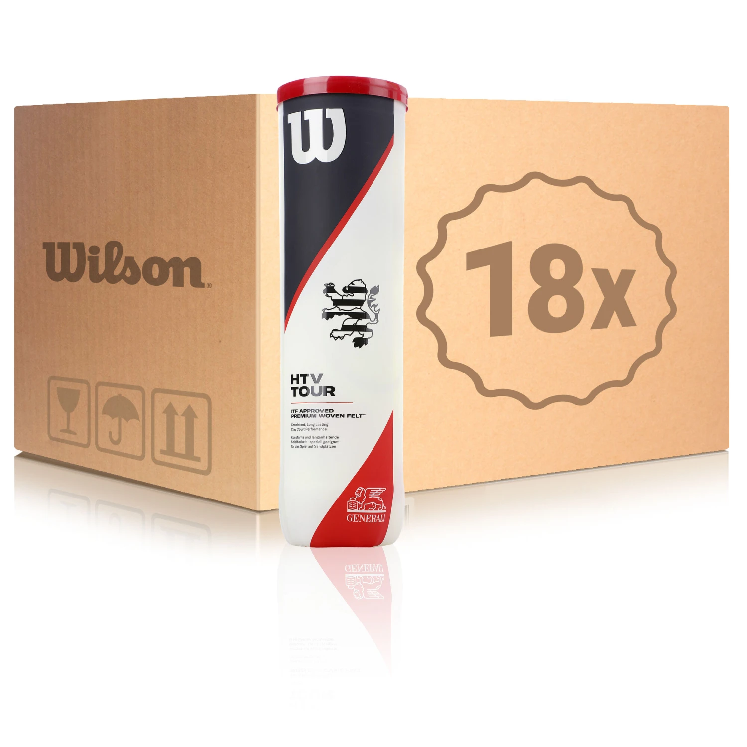 Wilson HTV Tour 18x 4er Dose Im Karton 3 Wilson HTV Tour 18x 4er Dose Im Karton