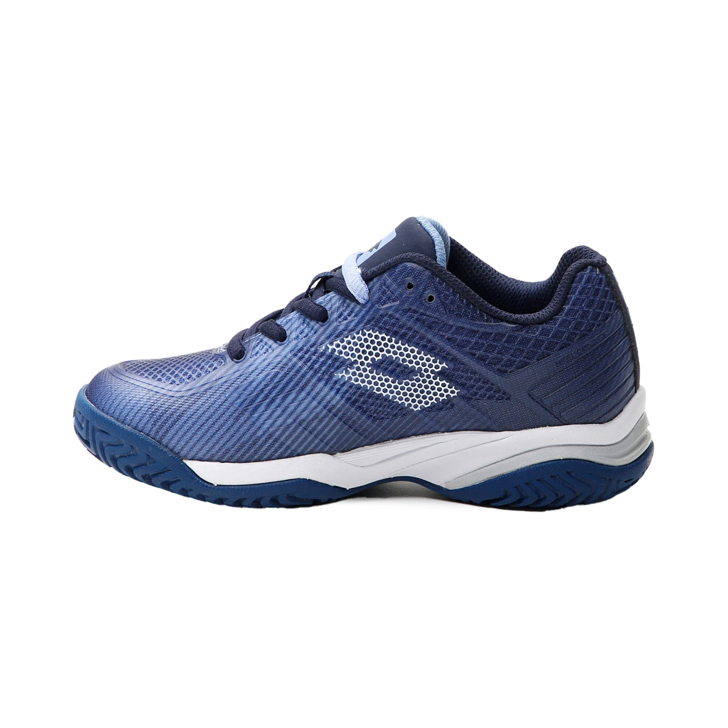 Lotto Mirage 300 II ALR Allcourtschuh Kinder - Blau, Weiß 7 Lotto Mirage 300 II ALR Allcourtschuh Kinder - Blau, Weiß – Bild 5