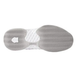K-Swiss Express Light 2 Sandplatzschuh Damen - Weiß, Hellgrau -Sportarten Tennis 01969000 0 5