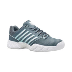 K-Swiss Big-Shot Light 4 Teppichschuh Damen - Grau, Weiß -Sportarten Tennis 02080000 000