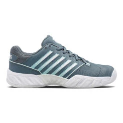 K-Swiss Big-Shot Light 4 Teppichschuh Damen - Grau, Weiß -Sportarten Tennis 02080000 0 1