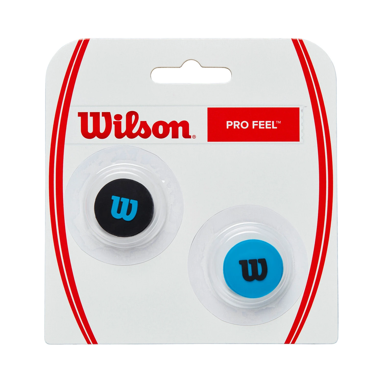 Wilson Pro Feel Ultra Dämpfer 2er Pack - Schwarz, Blau 3 Wilson Pro Feel Ultra Dämpfer 2er Pack - Schwarz, Blau