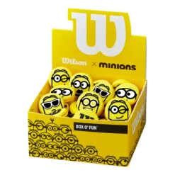 Wilson Minions Vibrations Dämpfer 50er Box - Hellblau, Gelb -Sportarten Tennis 0211600000 000