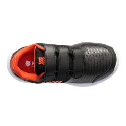 K-Swiss Express Strap Omni Allcourtschuh Kinder - Schwarz, Orange -Sportarten Tennis 02124000 0 4