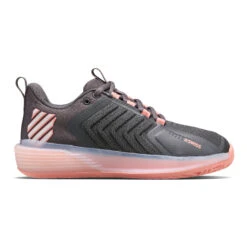 K-Swiss Hypercourt Ultrashot 3 Allcourtschuh Damen - Schwarz, Orange 15 K-Swiss Hypercourt Ultrashot 3 Allcourtschuh Damen - Schwarz, Orange -Sportarten Tennis 02144000 0 1
