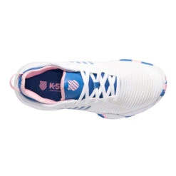 K-Swiss Hypercourt Supreme Sandplatzschuh Damen - Weiß, Blau