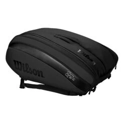 Wilson Federer DNA Schlägertasche 12er - Schwarz, Schwarz Matt -Sportarten Tennis 0217200000 0 2