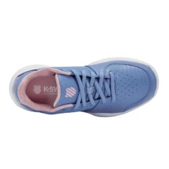 K-Swiss Court Express Teppichschuh Kinder - Blau, Rosa -Sportarten Tennis 02178000 0 4