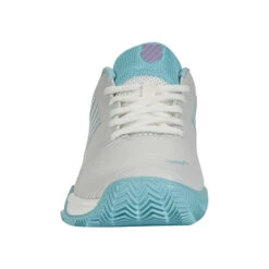 K-Swiss Hypercourt Express 2 Sandplatzschuh Damen - Weiß, Hellblau -Sportarten Tennis 02198000 0 7