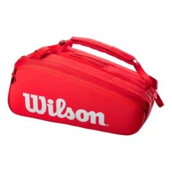 Wilson Super Tour Schlägertasche 15er - Rot, Weiß -Sportarten Tennis 0220500000 10