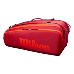 Wilson Tour Schlägertasche 12er - Dunkelrot, Orange 25 Wilson Tour Schlägertasche 12er - Dunkelrot, Orange -Sportarten Tennis 0221100000 000