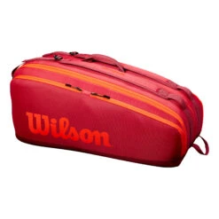 Wilson Tour Schlägertasche 12er - Dunkelrot, Orange 18 Wilson Tour Schlägertasche 12er - Dunkelrot, Orange -Sportarten Tennis 0221100000 0 1