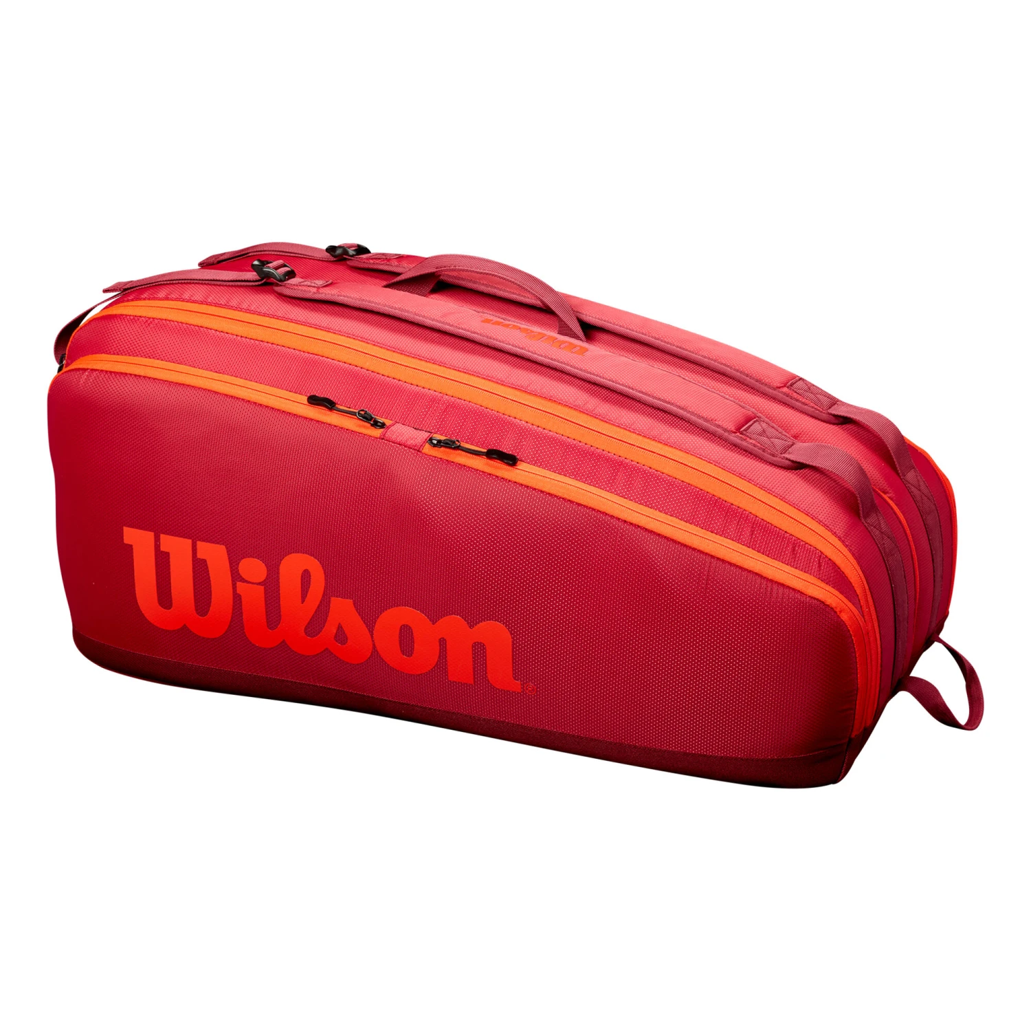 Wilson Tour Schlägertasche 12er - Dunkelrot, Orange 5 Wilson Tour Schlägertasche 12er - Dunkelrot, Orange – Bild 3