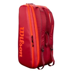 Wilson Tour Schlägertasche 12er - Dunkelrot, Orange 23 Wilson Tour Schlägertasche 12er - Dunkelrot, Orange -Sportarten Tennis 0221100000 0 2
