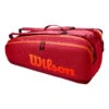Wilson Tour Schlägertasche 6er - Rot, Orange -Sportarten Tennis 0221200000 000