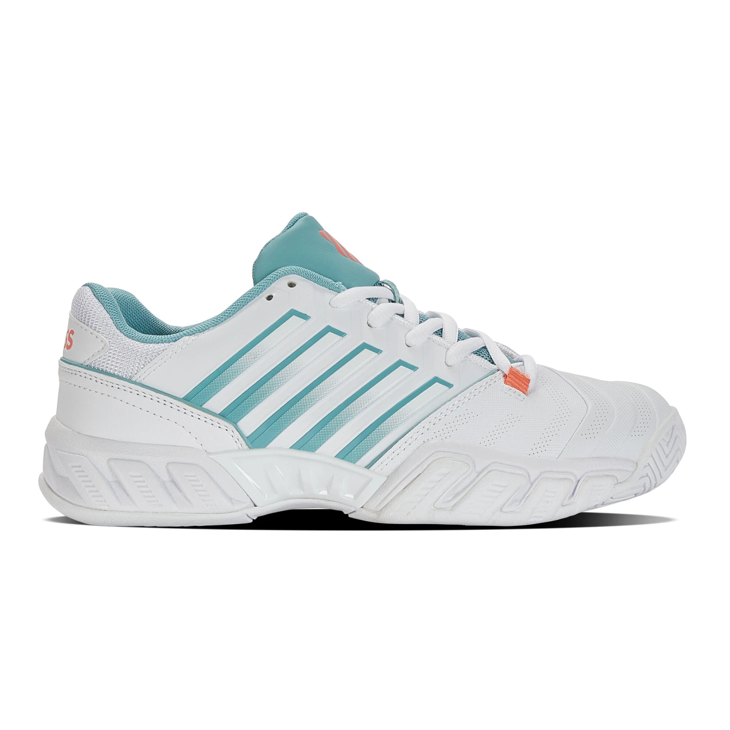 K-Swiss Big-Shot Light 4 Allcourtschuh Damen - Weiß, Mint 6 K-Swiss Big-Shot Light 4 Allcourtschuh Damen - Weiß, Mint – Bild 5