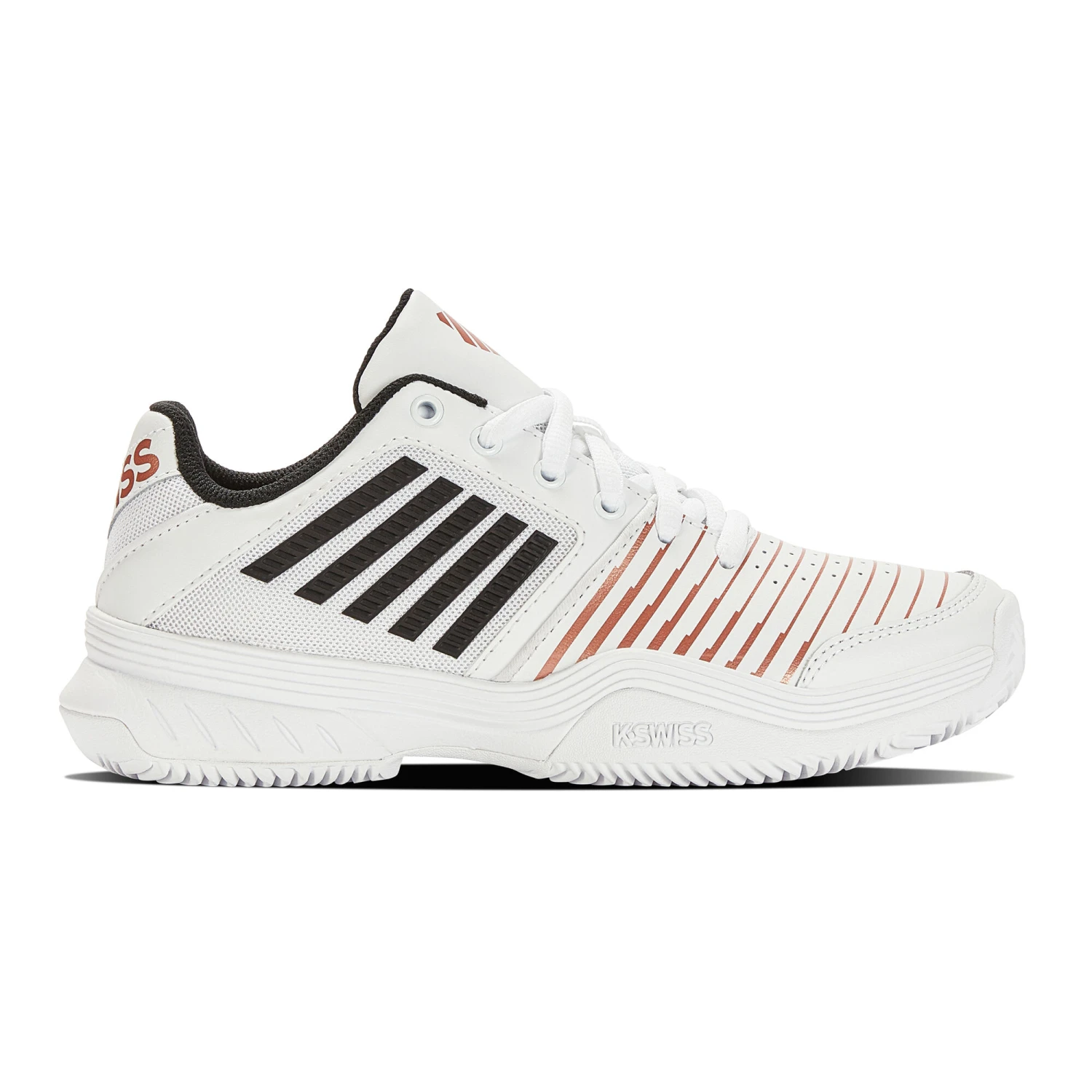 K-Swiss Court Express Sandplatzschuh Damen - Weiß, Schwarz 6 K-Swiss Court Express Sandplatzschuh Damen - Weiß, Schwarz – Bild 4