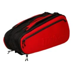 Wilson Clash Super Tour Schlägertasche 9er - Rot -Sportarten Tennis 0227600000 000