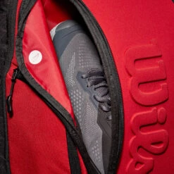 Wilson Clash Super Tour Rucksack - Rot -Sportarten Tennis 0227800000 16