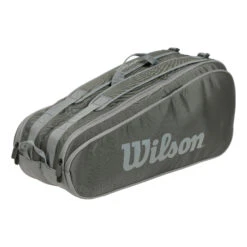 Wilson Tour Schlägertasche 6er - Dunkelgrün -Sportarten Tennis 0235500000 000