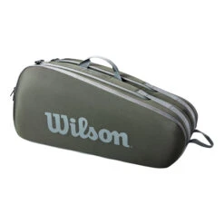 Wilson Tour Schlägertasche 6er - Dunkelgrün -Sportarten Tennis 0235500000 0 3