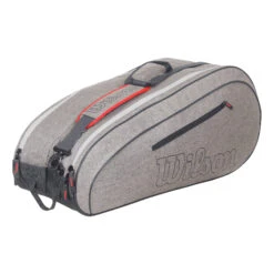 Wilson Team Schlägertasche 6er - Grau -Sportarten Tennis 0235700000 000