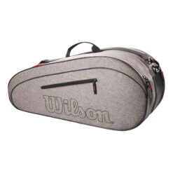 Wilson Team Schlägertasche 6er - Grau -Sportarten Tennis 0235700000 0 1