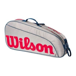 Wilson Junior Schlägertasche 3er - Grau, Rot -Sportarten Tennis 0236800000 0 3