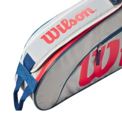 Wilson Junior Schlägertasche 3er - Grau, Rot -Sportarten Tennis 0236800000 13