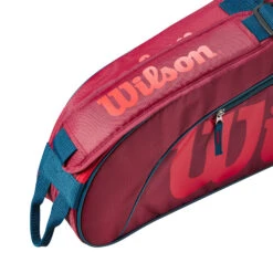 Wilson Junior Schlägertasche 3er - Rot -Sportarten Tennis 0236900000 13